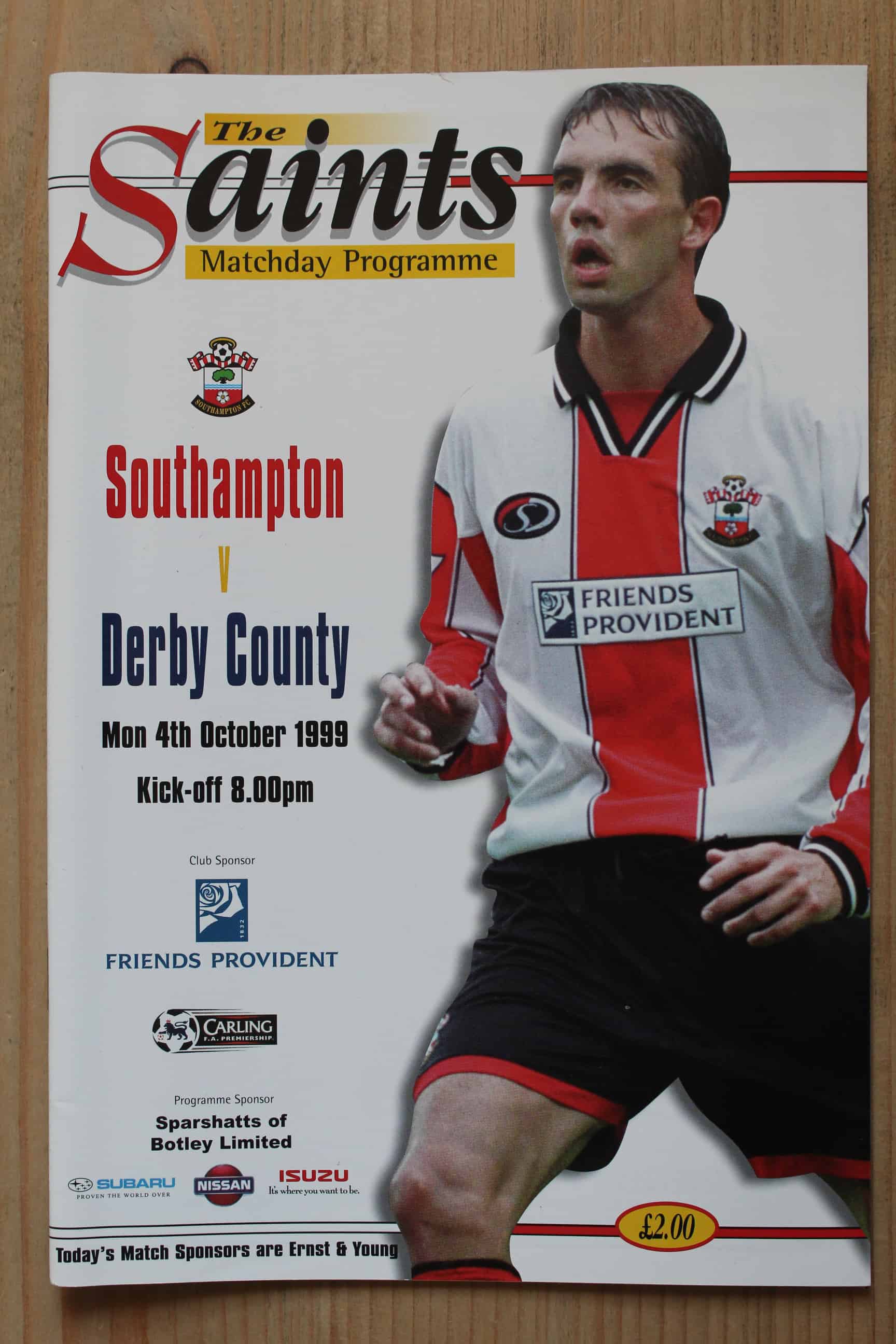 Southampton FC v Derby County FC